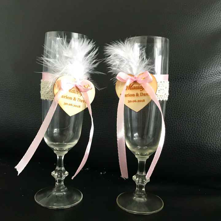 Diy du jour : mes flûtes à champagne. - 1