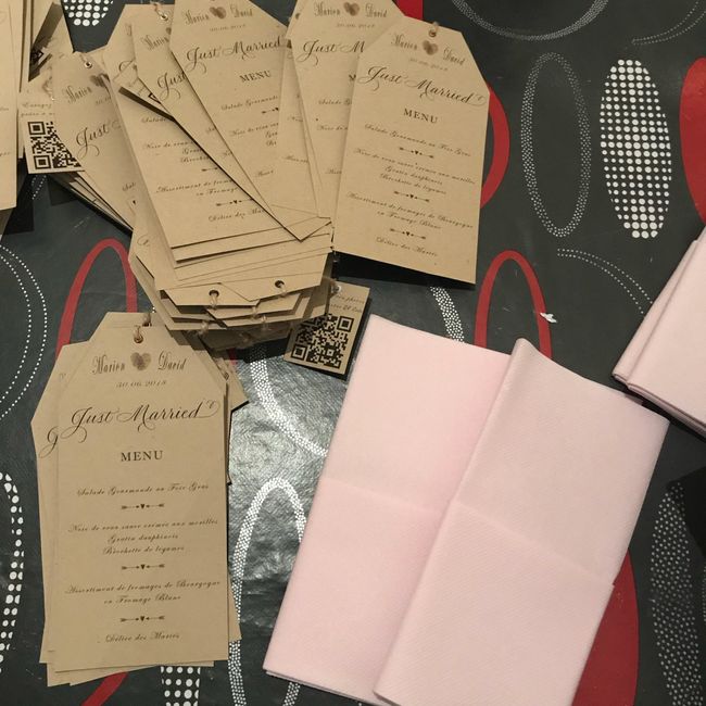 Mes menus enfin terminés - 2
