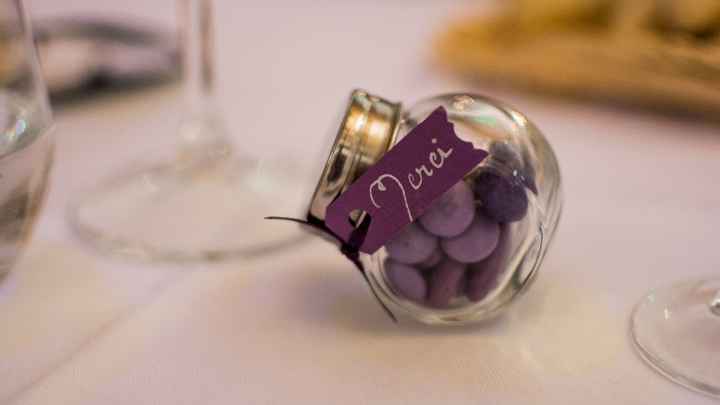 Bonbonnières avec M&m's personnalisés