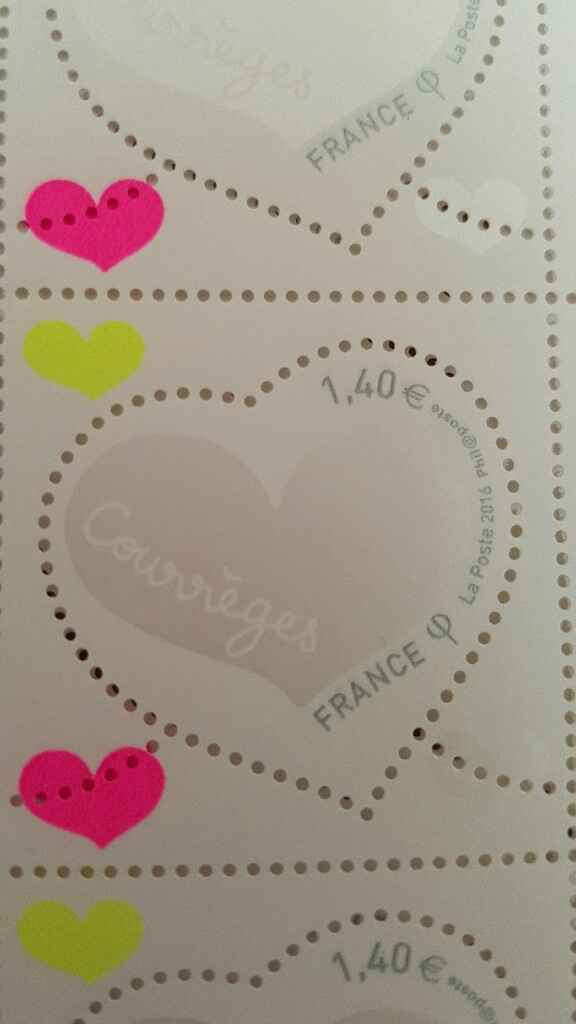 Timbre faire-part - 1