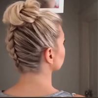 Deux coiffures de mariée pour cheveux mi-longs ✨ - 1