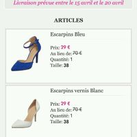 Photos de vos chaussures - 1