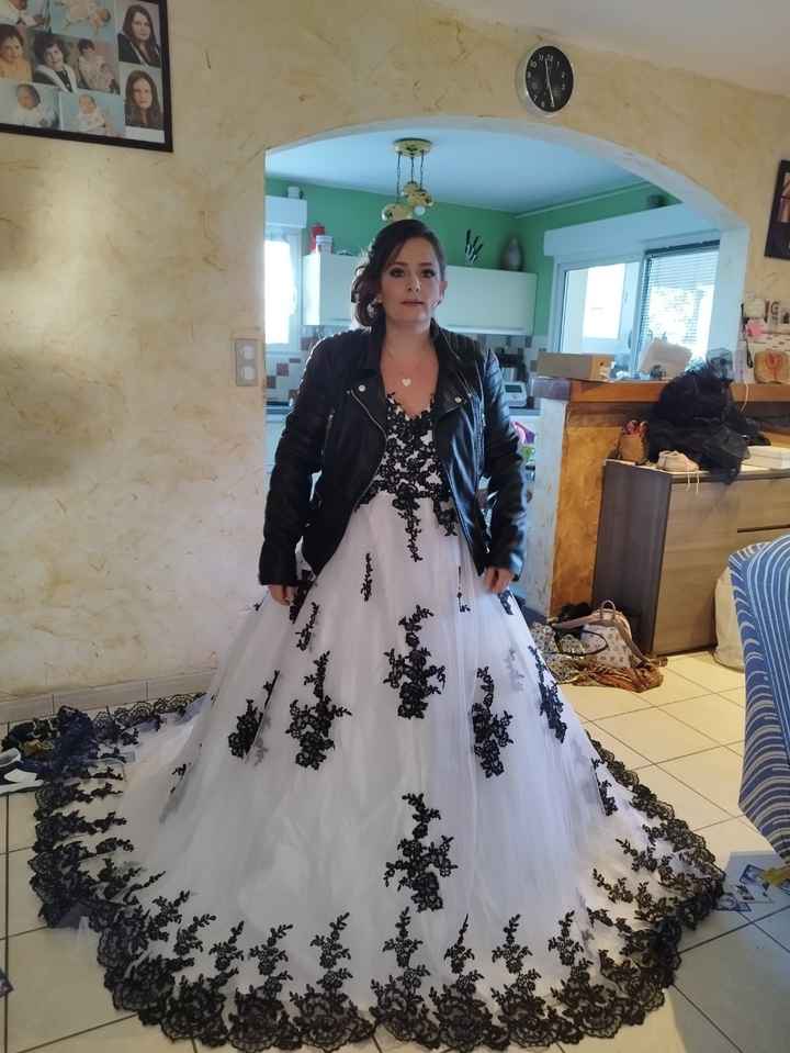 Mariage rouge, noir, blanc rock and roll - 1