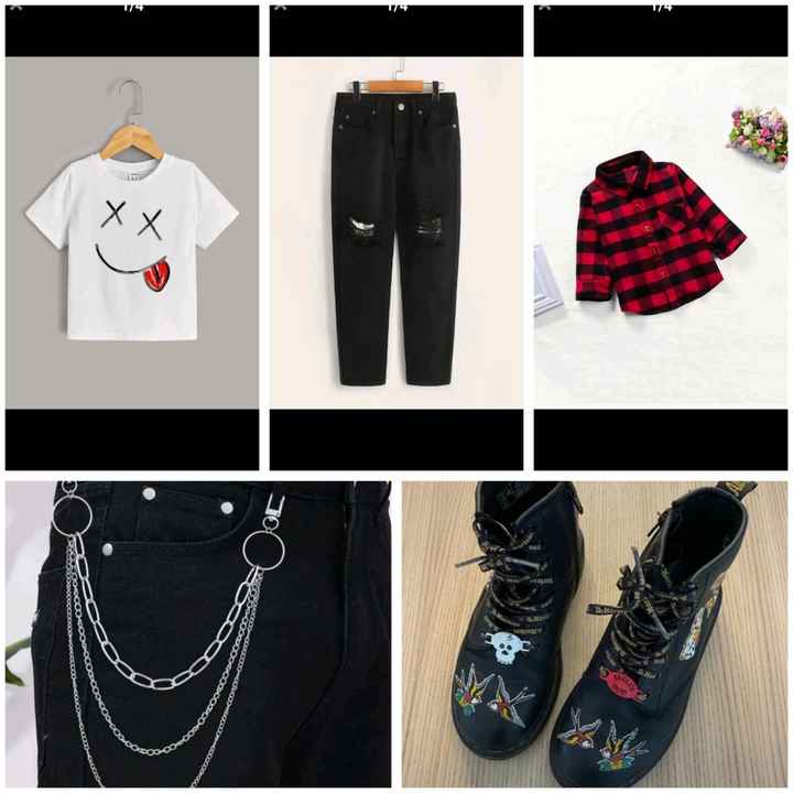 Mariage rouge, noir, blanc rock and roll - 1