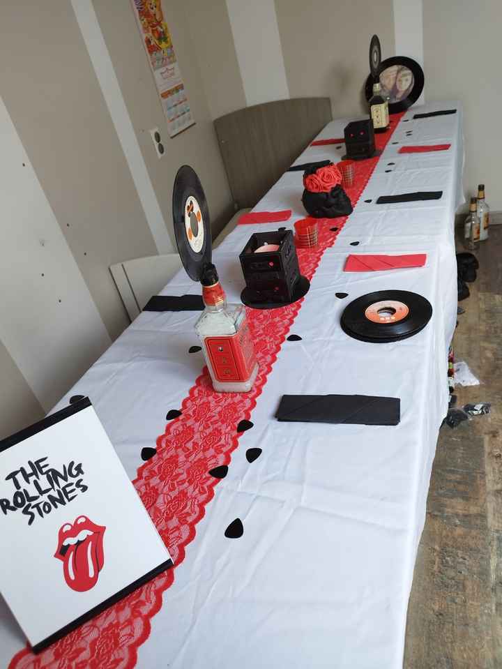 Mariage rouge, noir, blanc rock and roll - 1