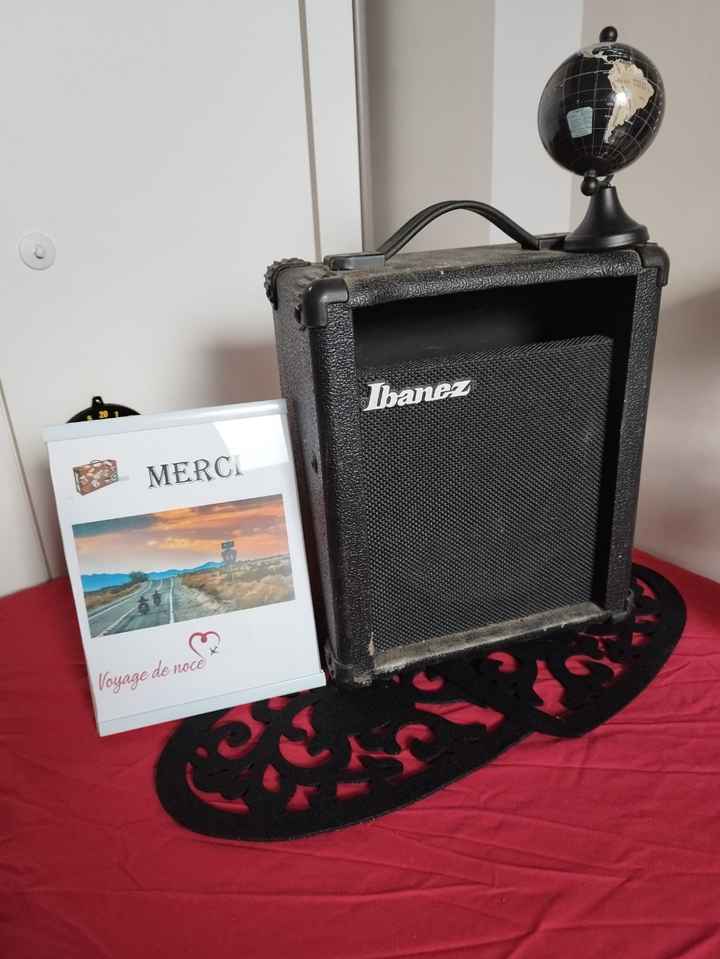 Mariage rouge, noir, blanc rock and roll - 1