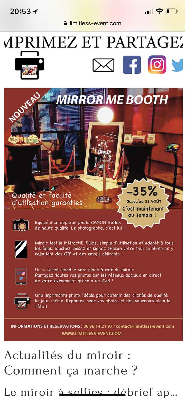 Miroir mon beau miroir - 1