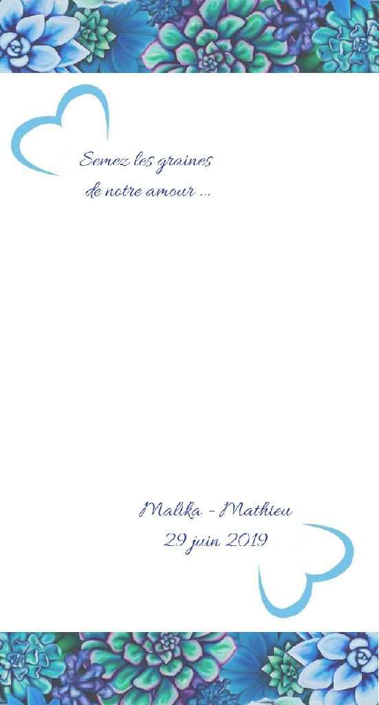 Semez les graines de notre amour - 1