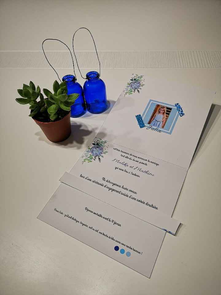 Prototype faire part, ticket à gratter jarretière, graines à semer - 2