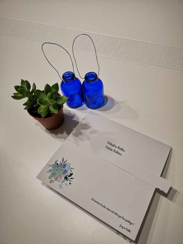 Prototype faire part, ticket à gratter jarretière, graines à semer - 3