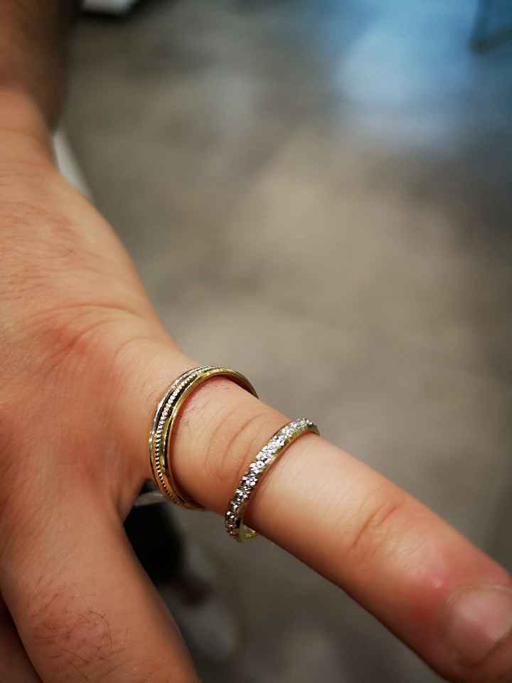 Essayage alliances - 1