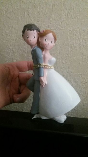 Figurine de mariés - 1