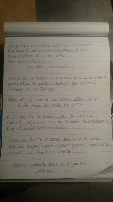 Faire part - 3