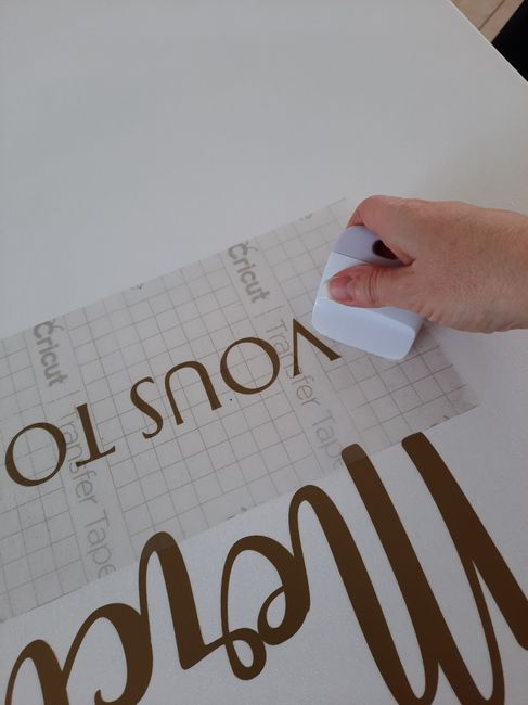 Toile de remerciements pour les invités. 2