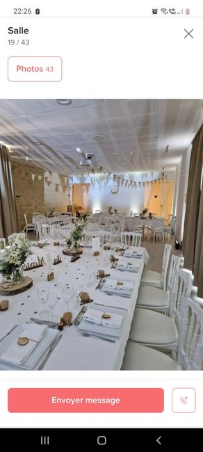 Tables mariage 1