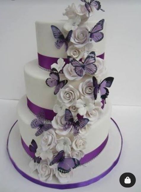 Thème mariage papillon mauve 2