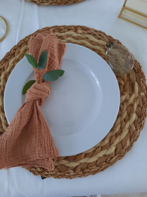 Premier essaie deco de table! 2
