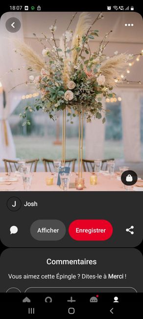 Premier essaie deco de table! 4
