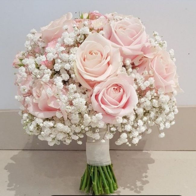 Un bouquet de mariée "rose" pour octobre Rose 4