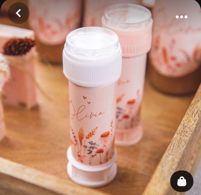 Cadeaux invités rose! - 3