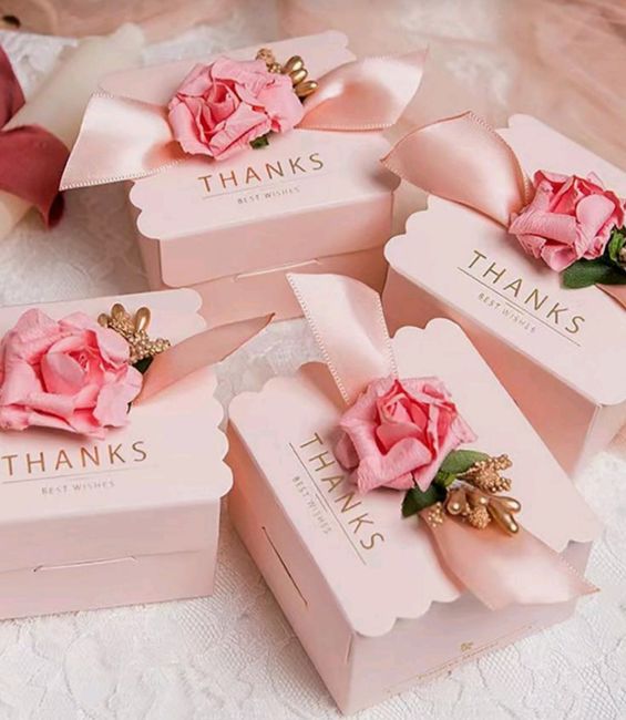 Cadeaux invités rose! - 4