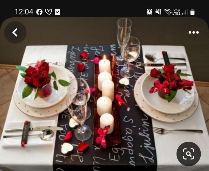 Une jolie table pour la St Valentin 💘 1