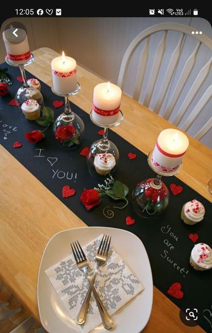 Une jolie table pour la St Valentin 💘 2
