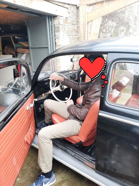 Notre voiture jour j ❤️ - 2