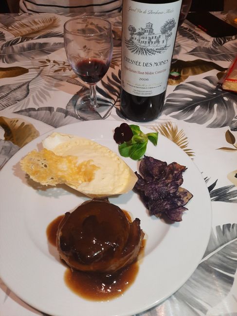 Vin rouge - magret canard - 1