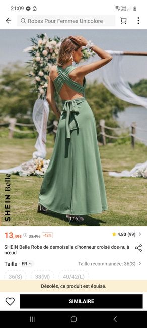 Robes demoiselle d’honneur 10