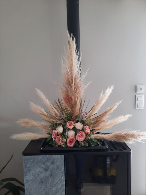 Composition florale pour Menu! 2