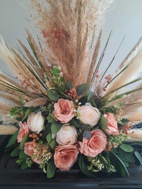 Composition florale pour Menu! 3