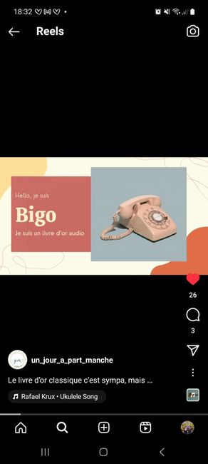 Livre d’or audio 1