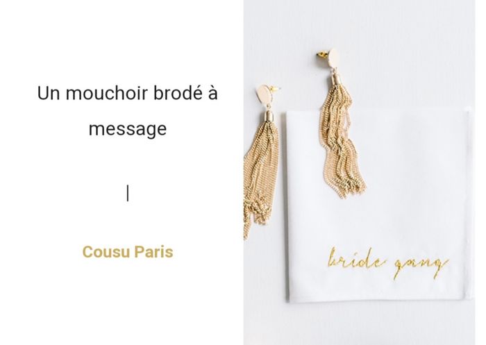 Cadeaux pour les invités 2