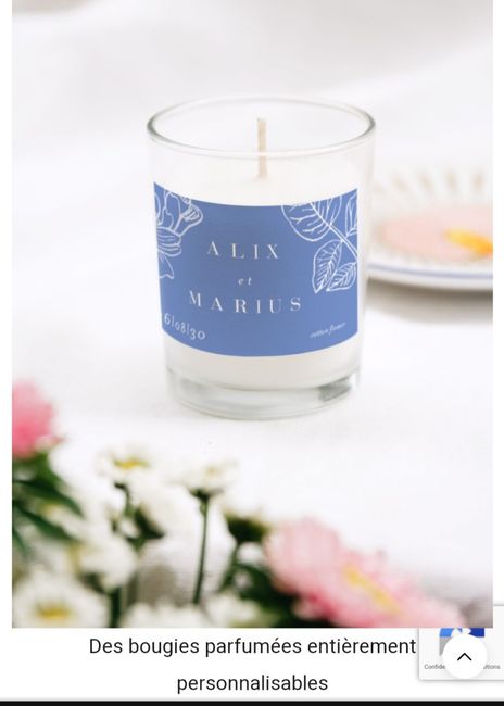 Cadeaux pour les invités 8