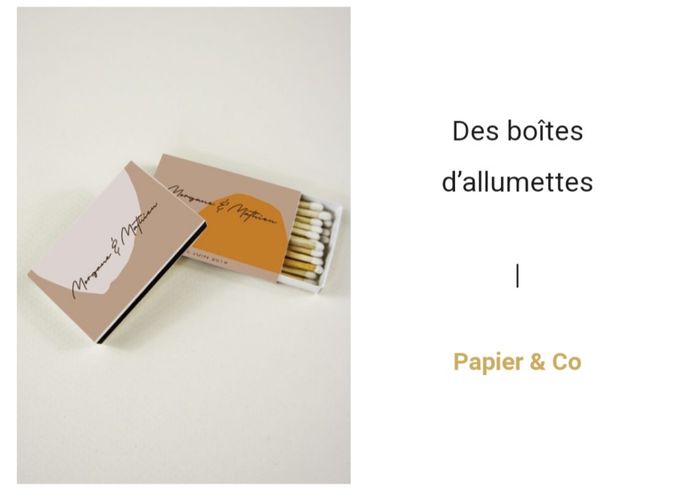 Cadeaux pour les invités 10