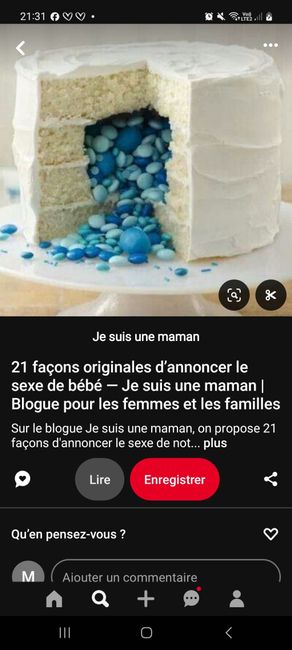 Gender reveal + mariage 2