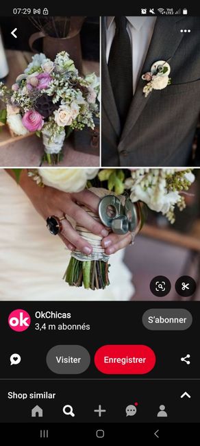 Bouquet de fleurs de la mariée - 2