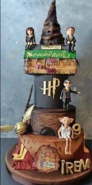 Weeding cacke Harry potter 6