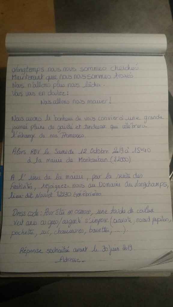 Faire part - 3