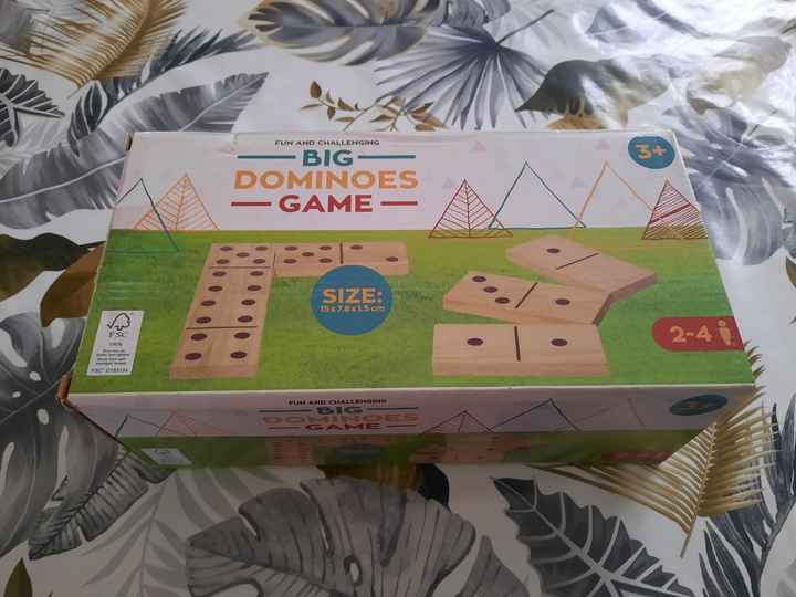 Domino géant pour activités vin d'honneur - 1