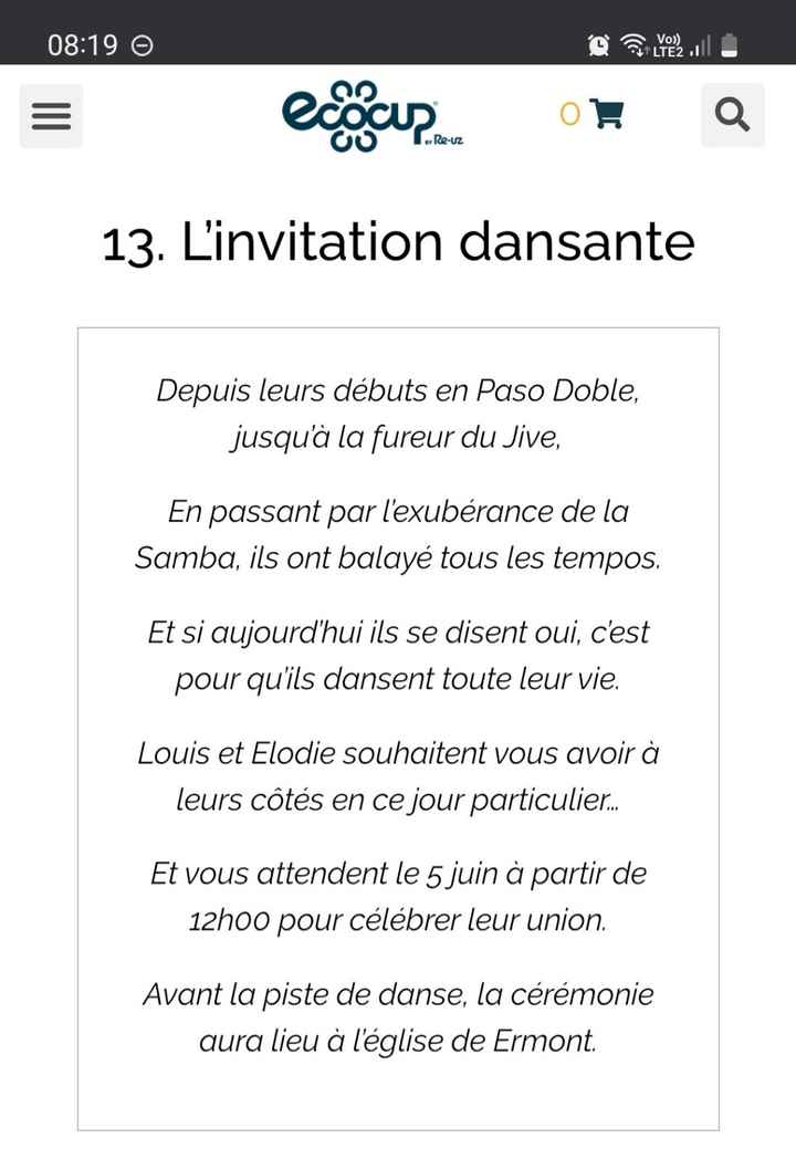 Invitation par sms - 12