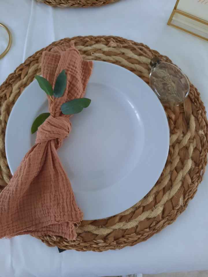 Premier essaie deco de table! - 2