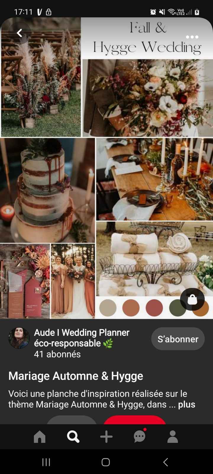 Mariages d'automne en novembre - 2