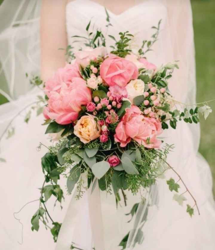 Un bouquet de mariée "rose" pour octobre Rose - 1