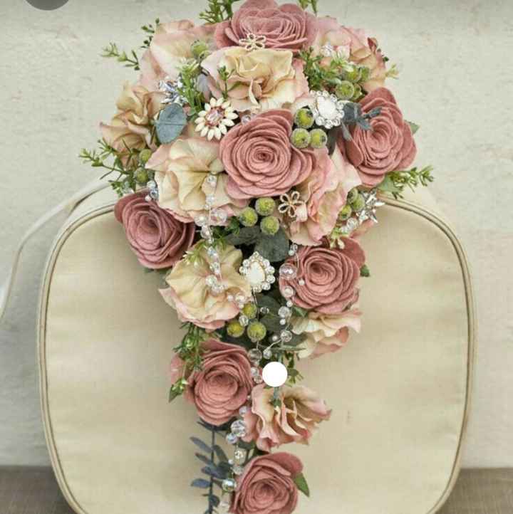 Un bouquet de mariée "rose" pour octobre Rose - 3