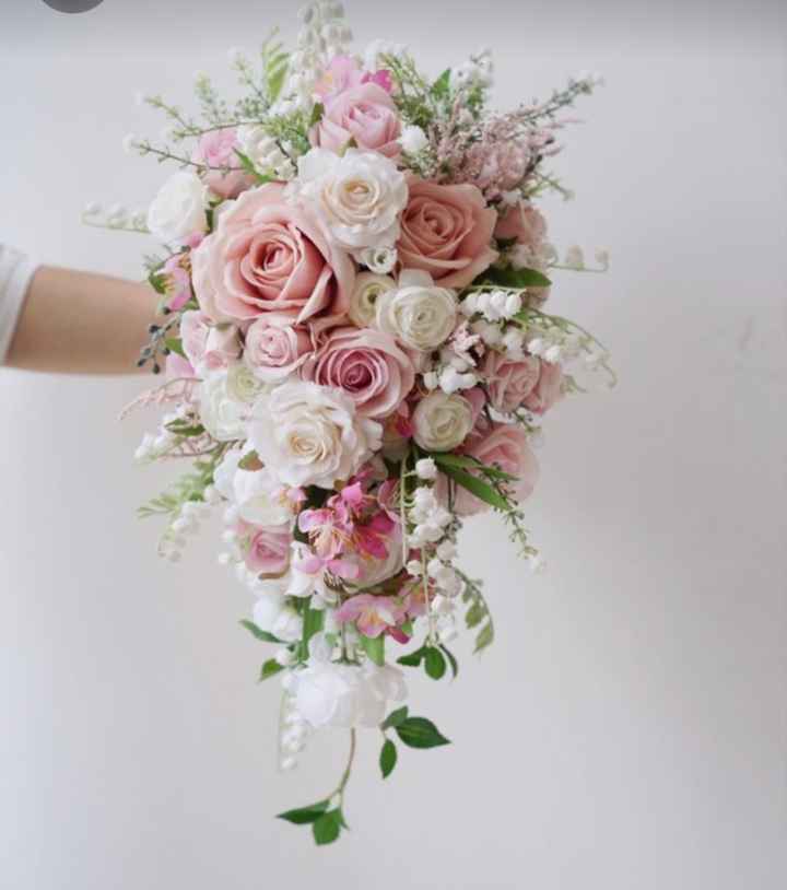 Un bouquet de mariée "rose" pour octobre Rose - 8