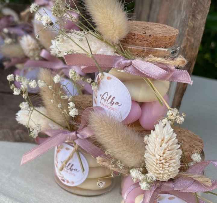 Cadeaux invités rose! - 1