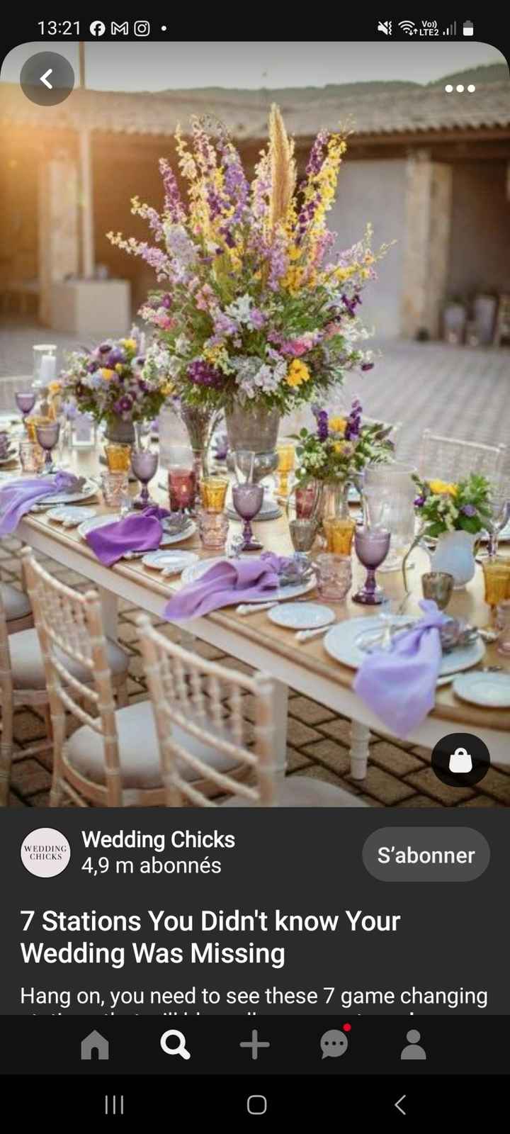 Idées thème/couleurs mariage 2025 - 8