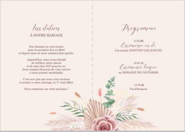 Besoin d'aide faire-part! - 1